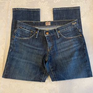 Goldsign Dark Blue "Ugly" Capri Jean - SZ 26